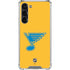 NHL St. Louis Blues Solid Background Galaxy S24 FE Clear Case